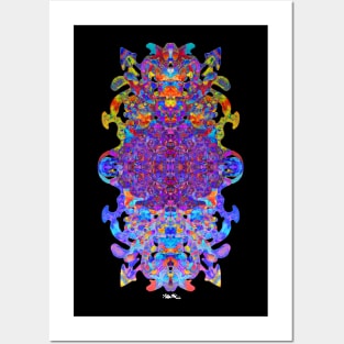 MetaRagz color60 psychedelic fantasy Posters and Art